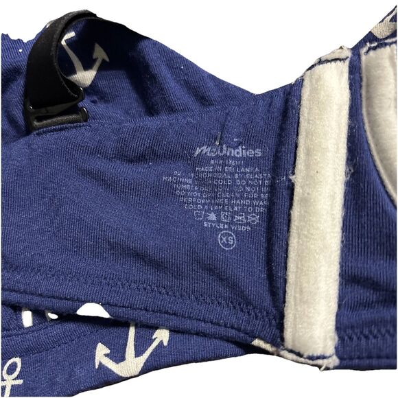 MeUndies Women's Anchors Bra X-small - Picture 5 of 5